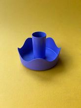 Load image into Gallery viewer, Purple Colour Pop Wavy Candle Holder
