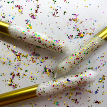 Load image into Gallery viewer, FUNFETTI Dip Dye Dinner Candle Trio