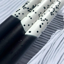 Load image into Gallery viewer, CRUELLA Dip Dye Dinner Candle Trio