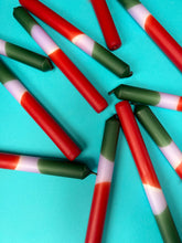 Load image into Gallery viewer, TERRACOTTA COMFORT Dip Dye Dinner Candles Trio