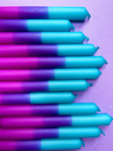 Load image into Gallery viewer, NEAR MOON Dip Dye Dinner Candles trio