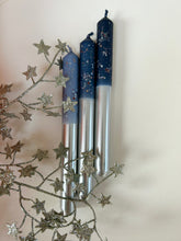 Load image into Gallery viewer, STARRY STARRY NIGHT Dip Dye Dinner Candle Trio