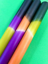 Load image into Gallery viewer, WITCHES HATS SLUDGE Dip Dye Dinner Candle Trio