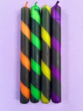 Load image into Gallery viewer, WITCHES LEGS Dip Dye Dinner Candles set of 4