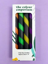 Load image into Gallery viewer, WITCHES LEGS Dip Dye Dinner Candles set of 4