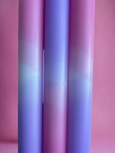 Load image into Gallery viewer, PINK PETALS Dip Dye Dinner Candles Trio