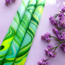 Load image into Gallery viewer, CHARTREUSE SWIRL - Marbled