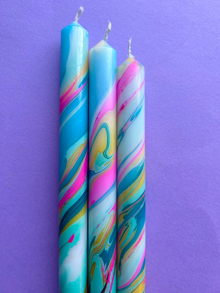 PAINTED -  MARBLED
