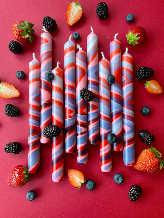 BLACKBERRY FIZZ - MARBLED TRIO