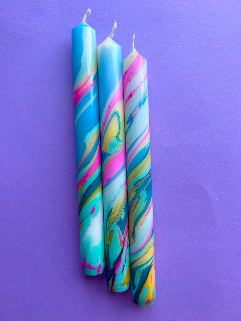 PAINTED -  MARBLED