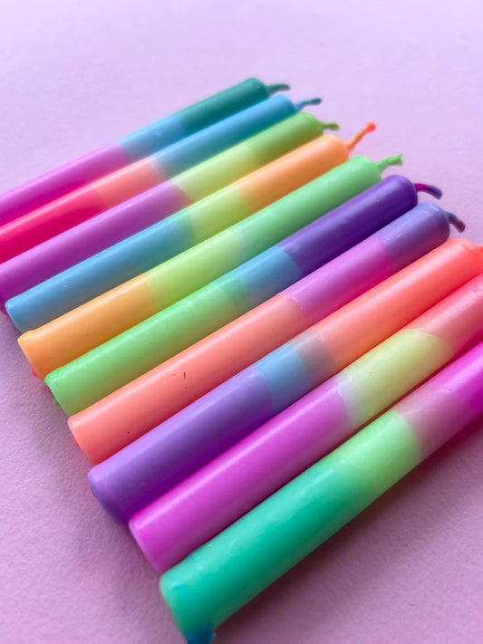 NEON MINI CANDLES