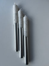 Load image into Gallery viewer, MIRRORBALL Dip Dye Dinner Candle Trio
