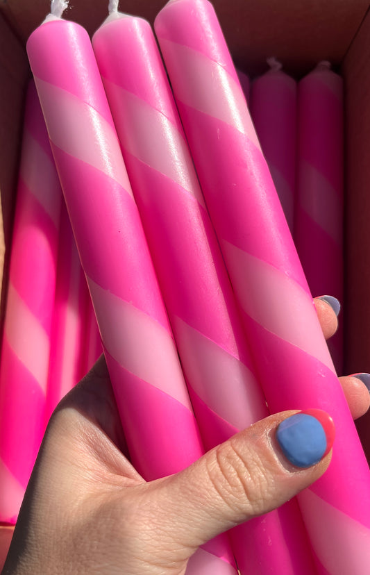 MAGENTA & ROSE TWIST