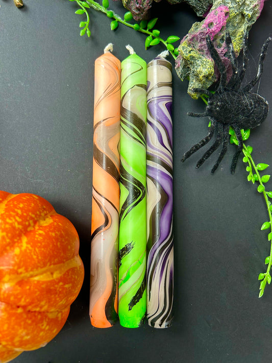 HALLOWEEN MIXED MARBLE TRIO