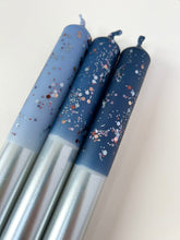 Load image into Gallery viewer, STARRY STARRY NIGHT Dip Dye Dinner Candle Trio
