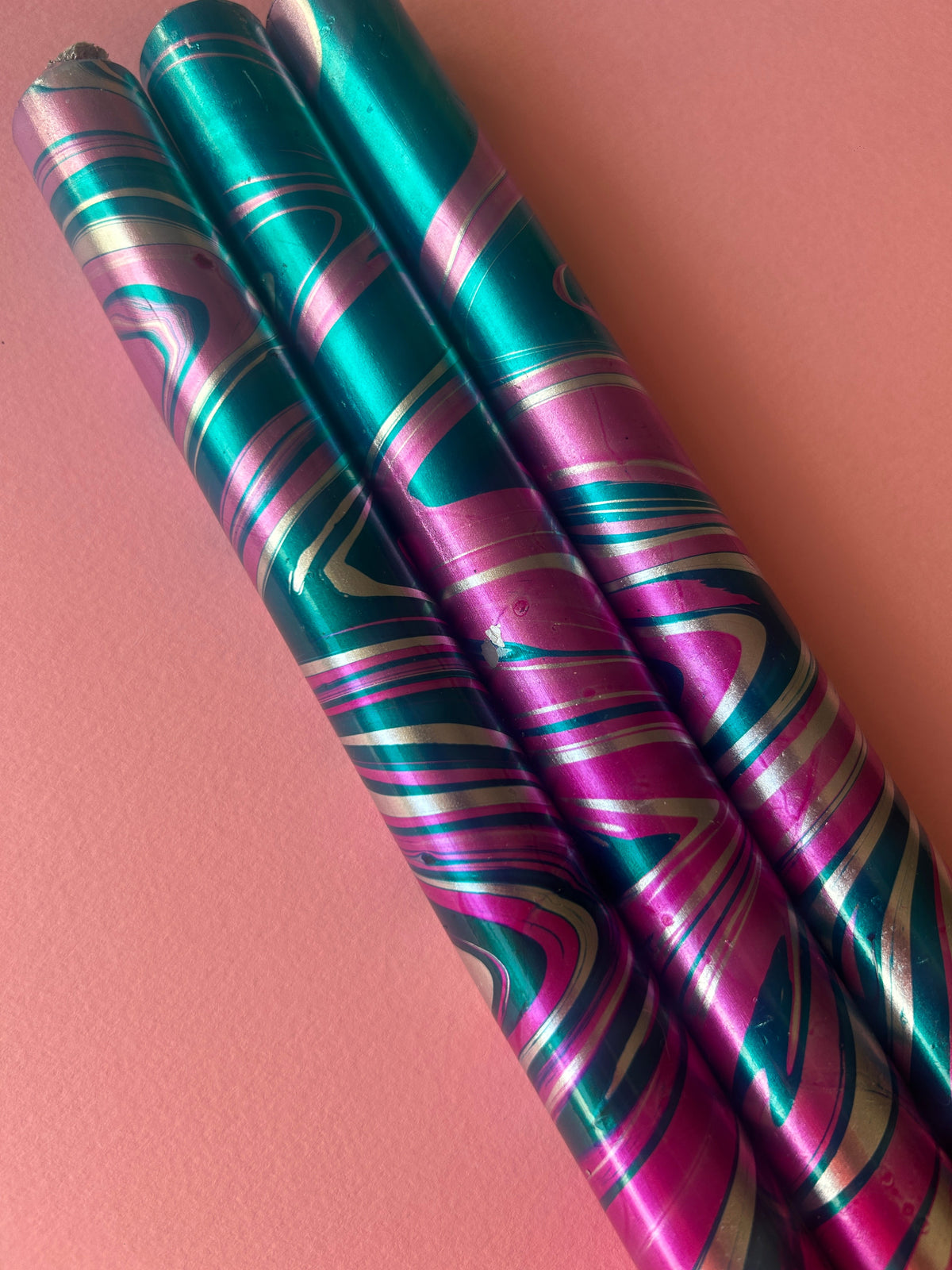 METALLIC MARBLED FOIL - Electric Elements Trio