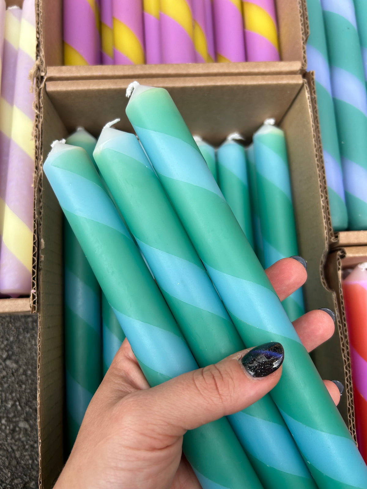 TURQUOISE & GREEN TWIST