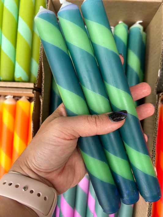 GREEN & BLUE TWIST