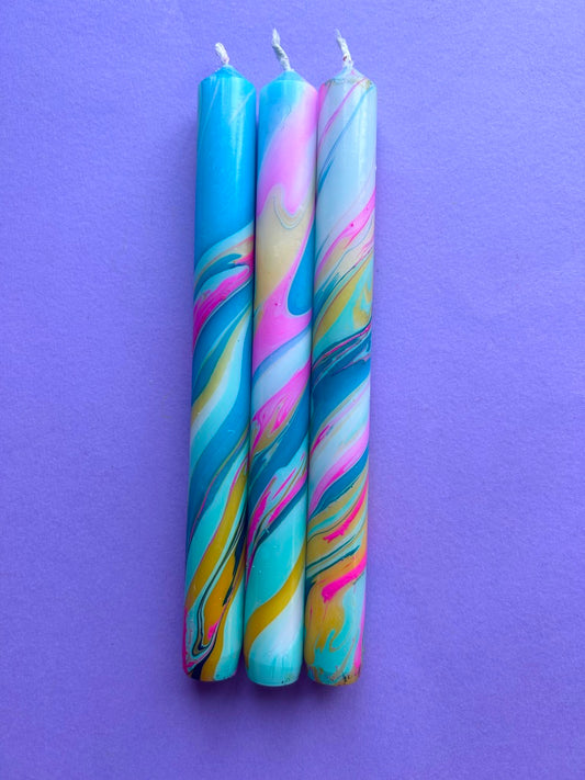 PAINTED -  MARBLED