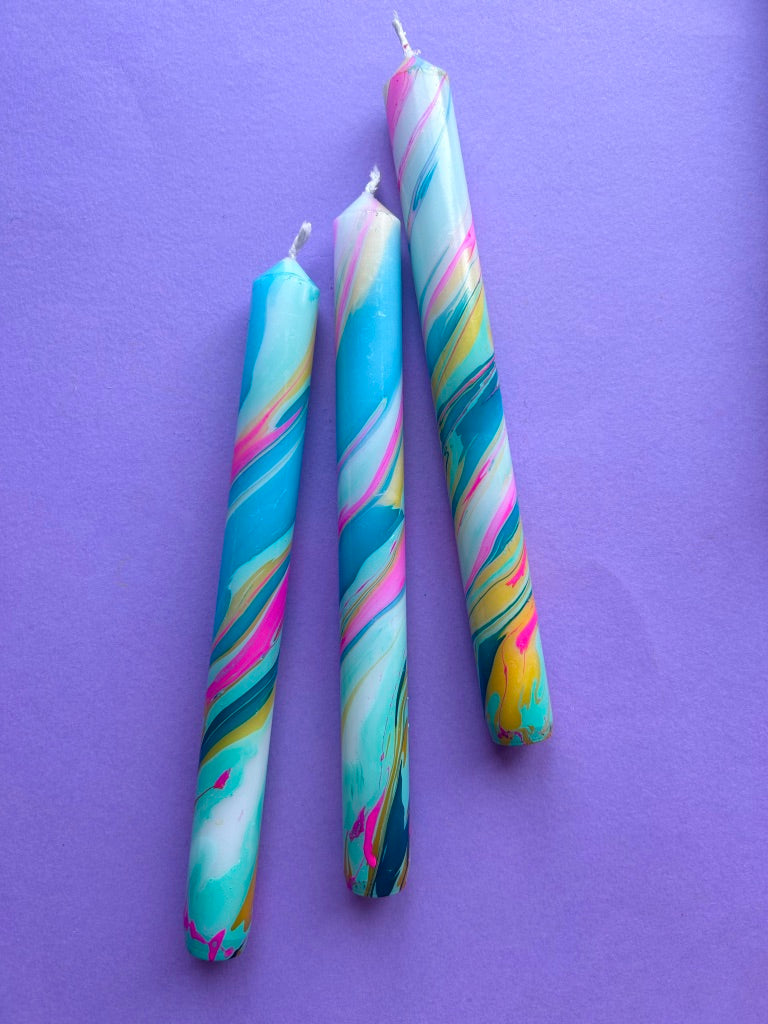PAINTED -  MARBLED