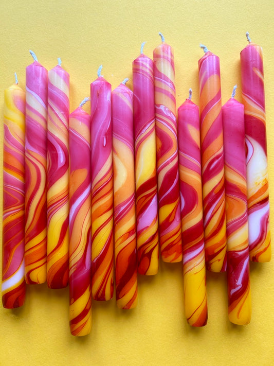FLAMES - MARBLED