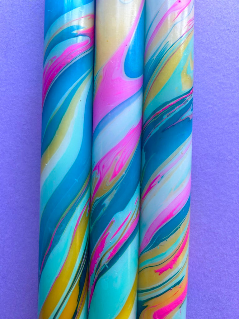 PAINTED -  MARBLED